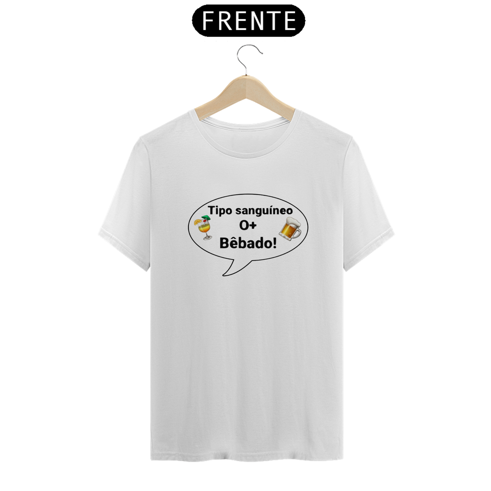 Nome do produto: T-Shirt Classic Unissex / O Mais Bebo