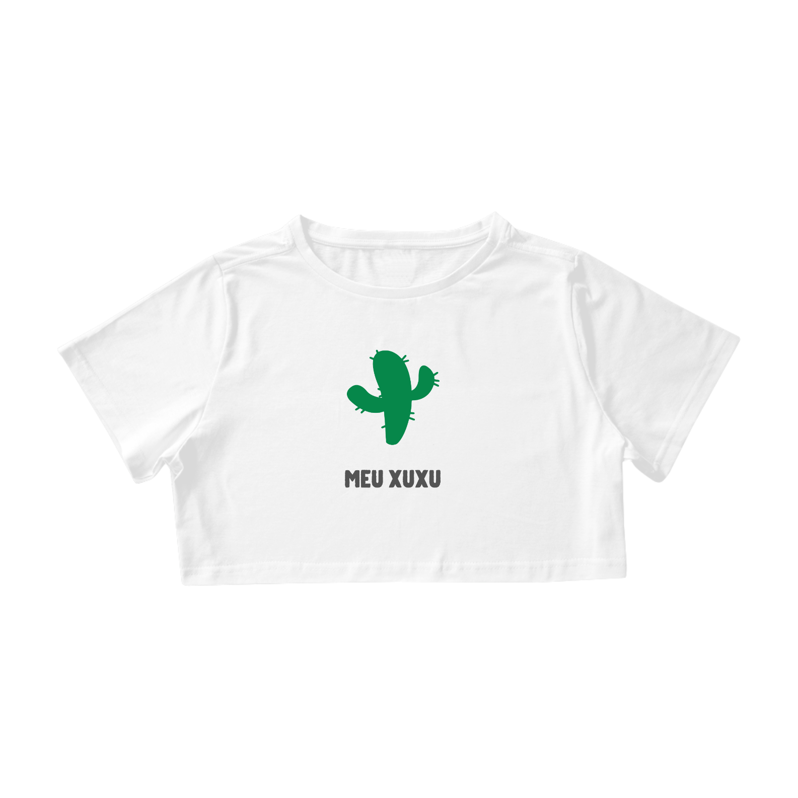 Nome do produto: Camisa Cropped / Meu Xuxu
