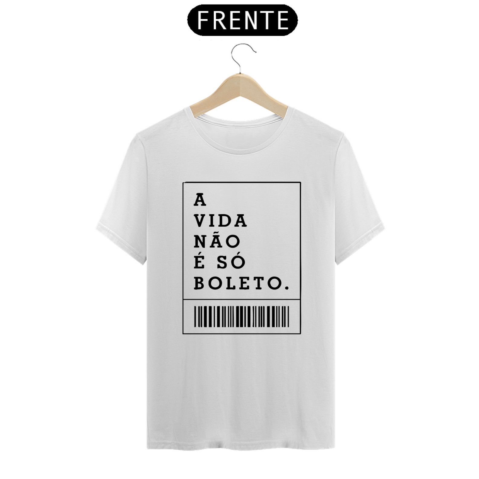 Nome do produto: T-Shirt Classic Unissex / Boleto