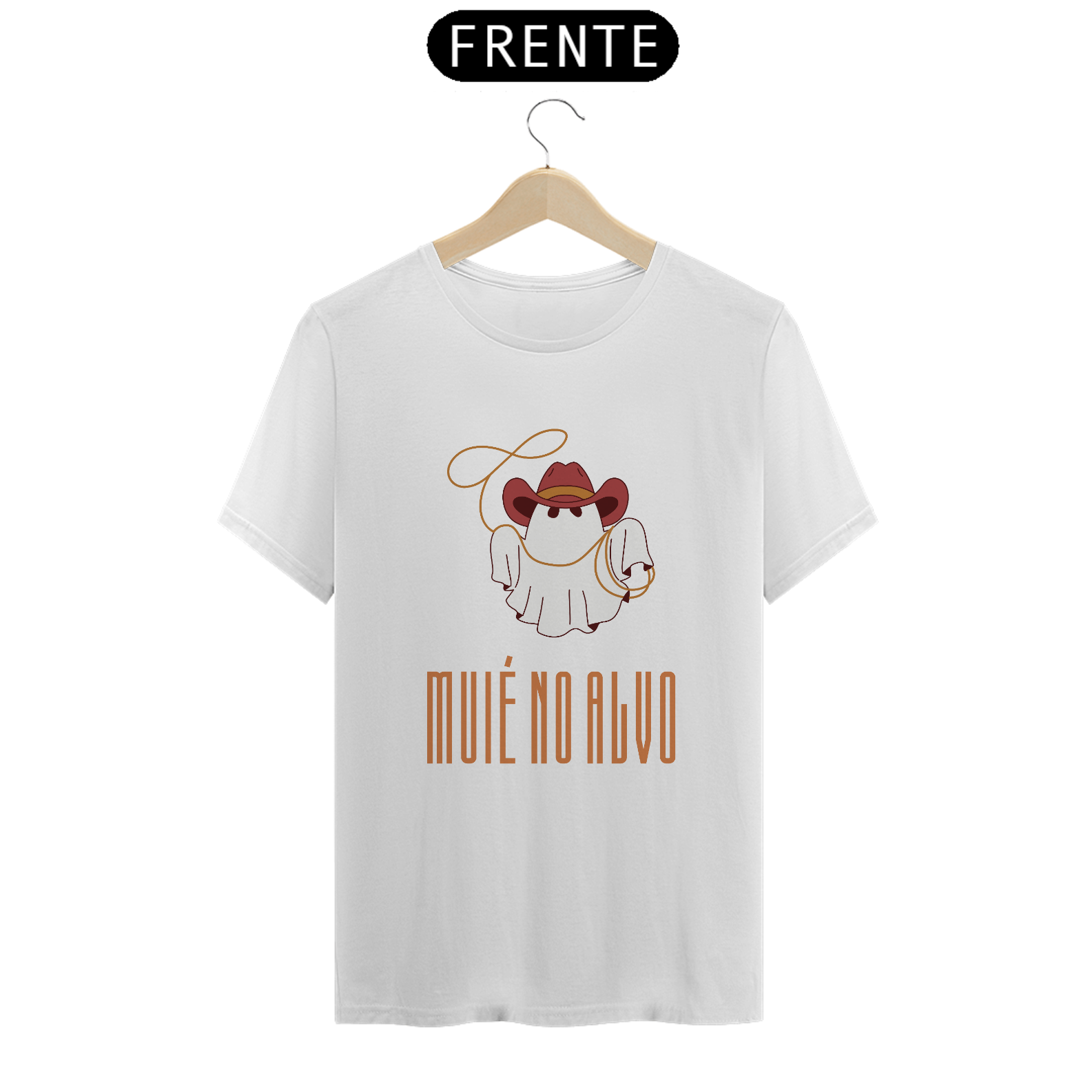 Nome do produto: Camiseta T-Shirt CLassic Masculino / Muié No Alvo