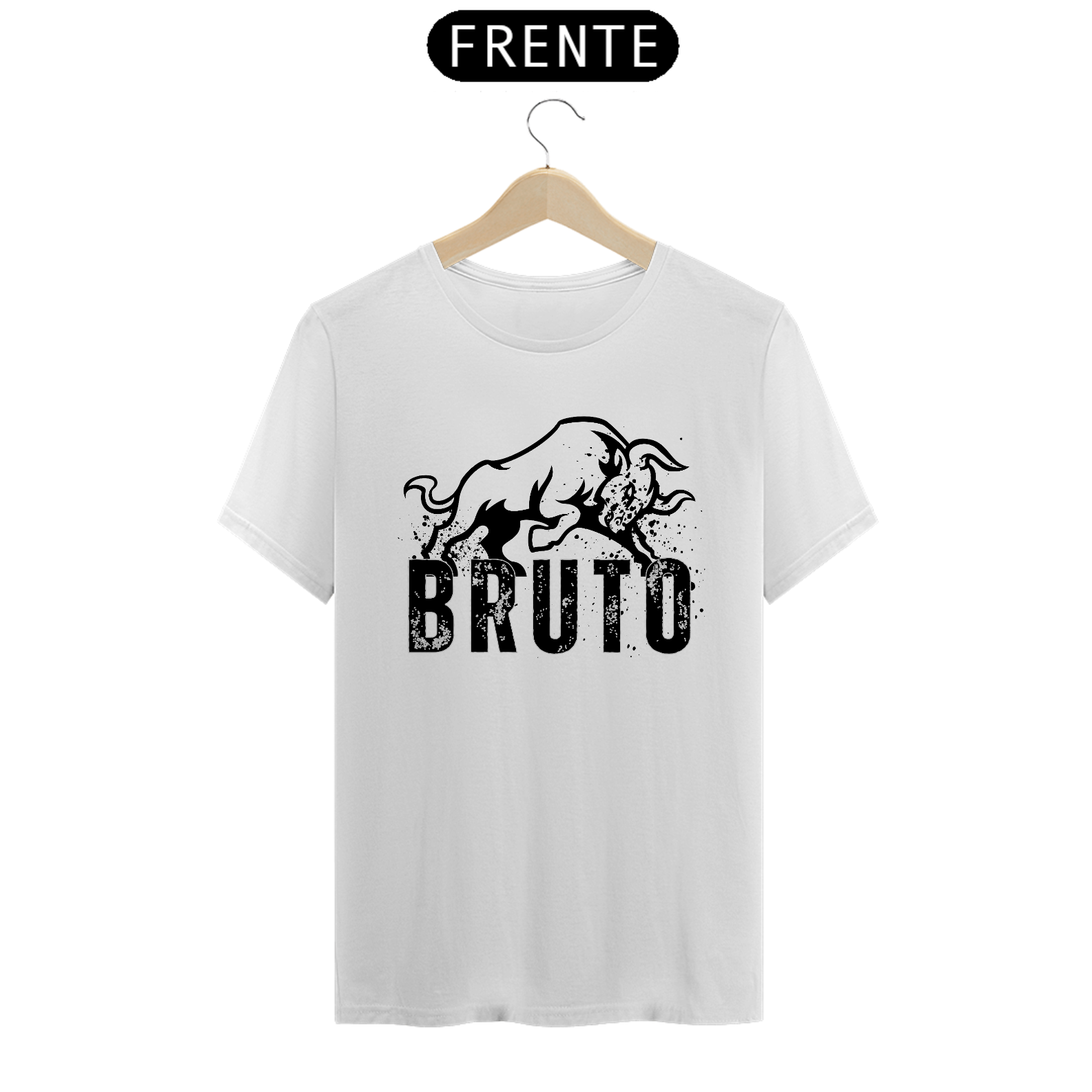 Nome do produto: Camiseta T-Shirt Classic Unissex / Bruto