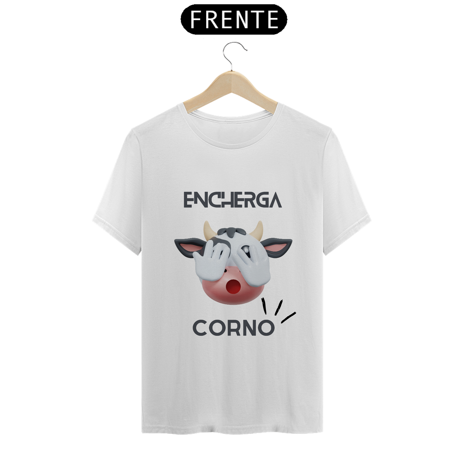 Nome do produto: Camita T-Shirt Classic Unissex / Enchega Corno