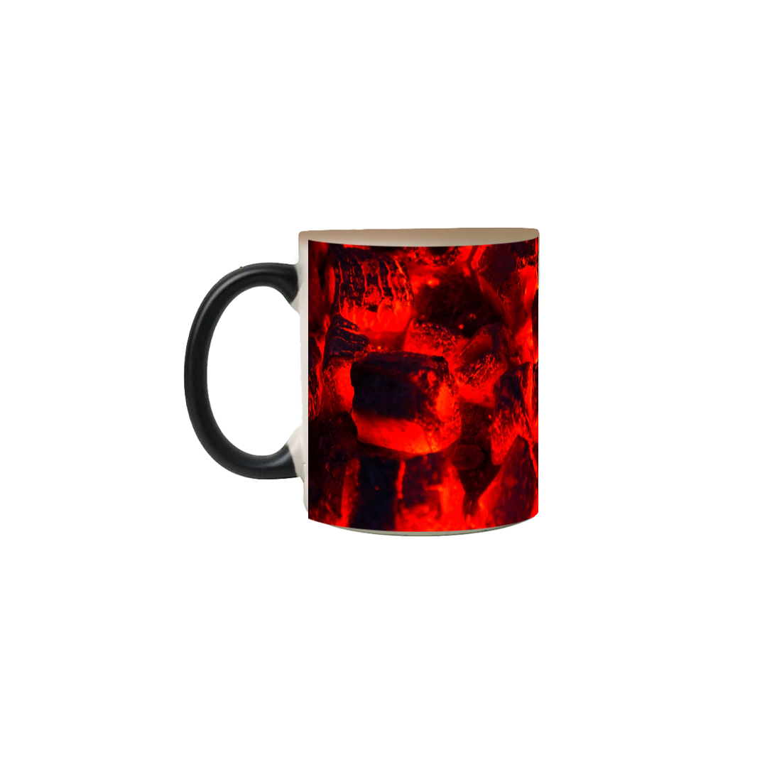 Nome do produto: Caneca Mágica Brasa de Carvão
