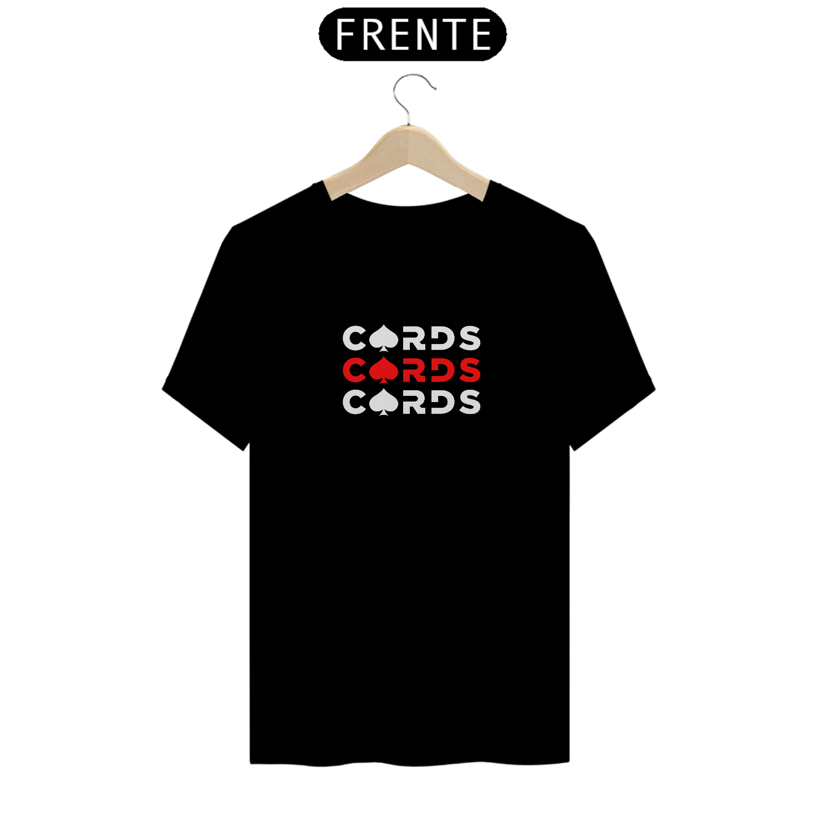 Nome do produto: T-shirt Classic Unissex / Cards