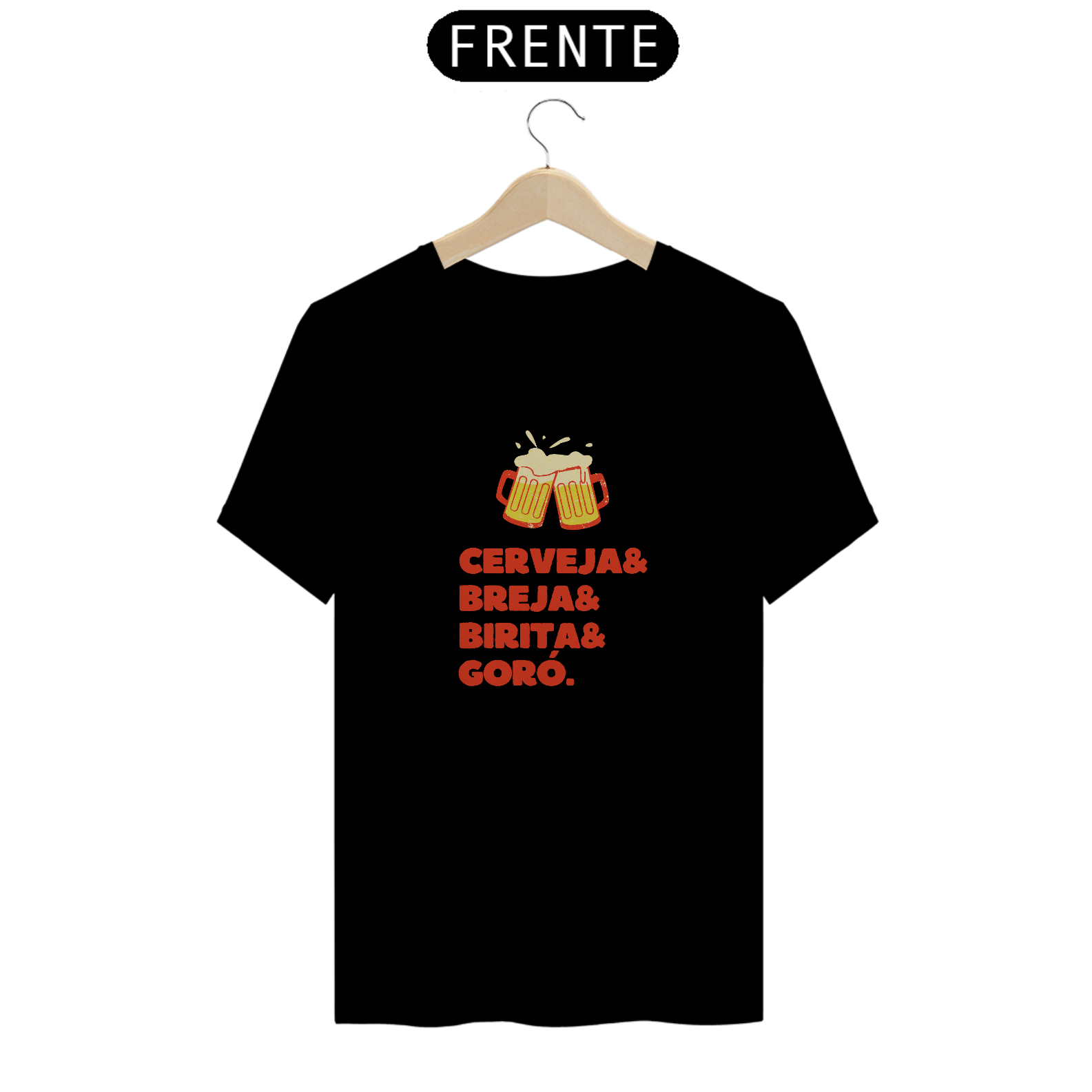 Nome do produto: T-shirt Ckassic / Cerveja &
