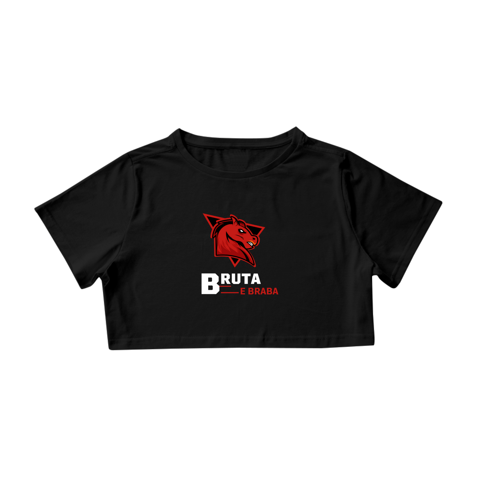 Nome do produto: Camisa Cropped / Bruta E Braba