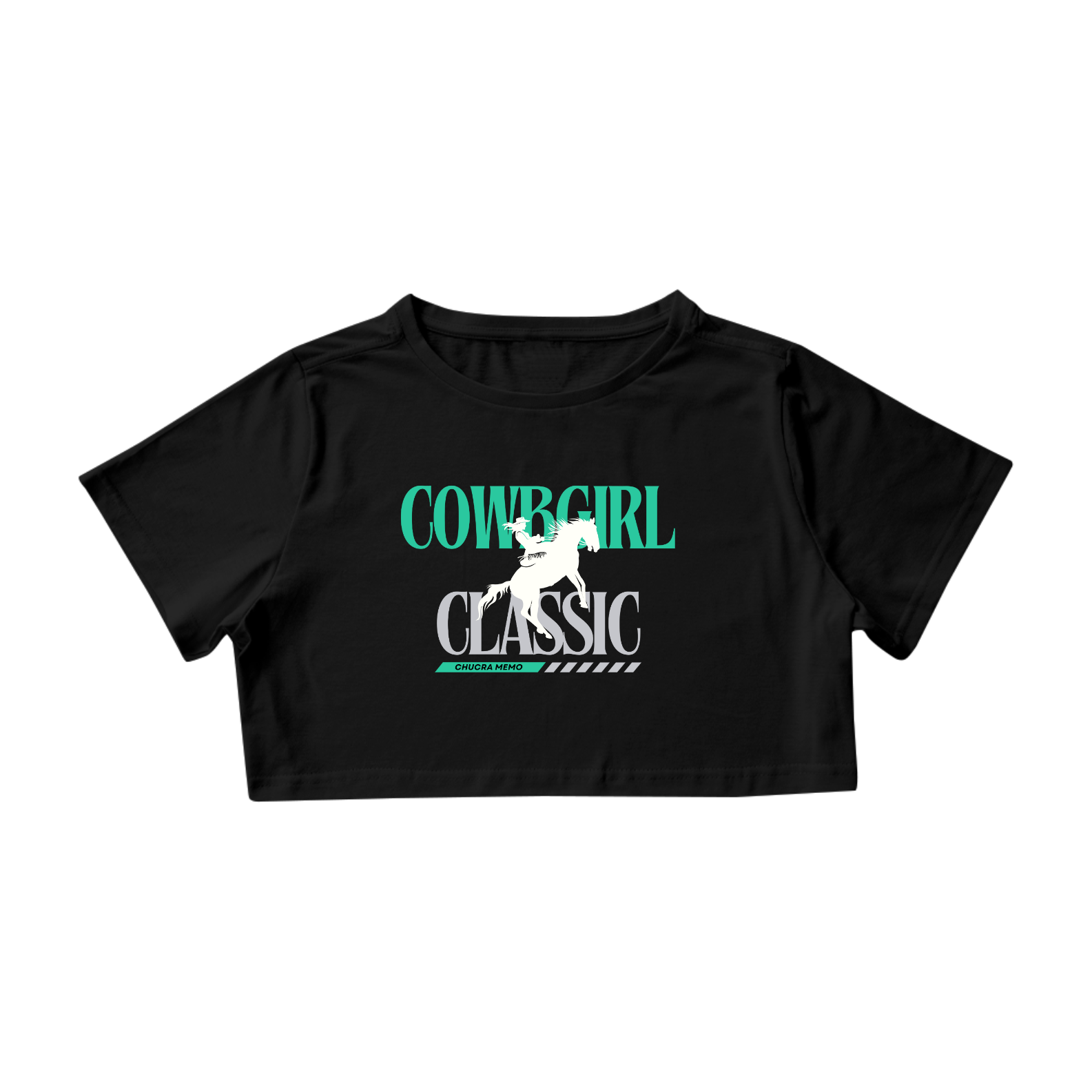 Nome do produto: Camisa Cropped / Cowgirl Classic