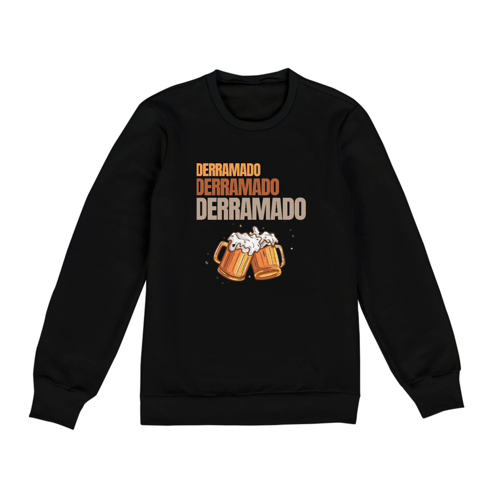 Nome do produto: Moleton Fechado Unisse / Derramado