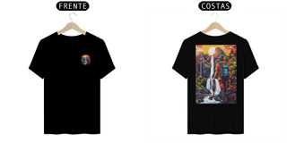 O por do sol na cachoeira