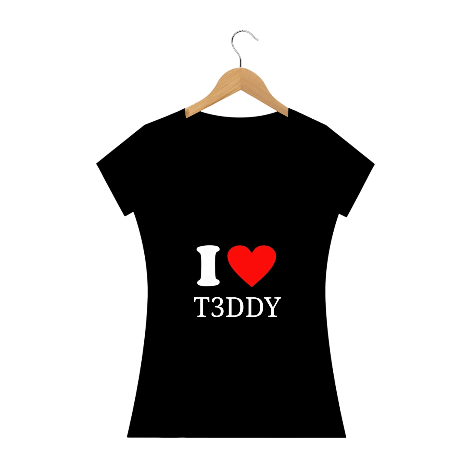 Nome do produto: I love t3ddy camiseta feminina