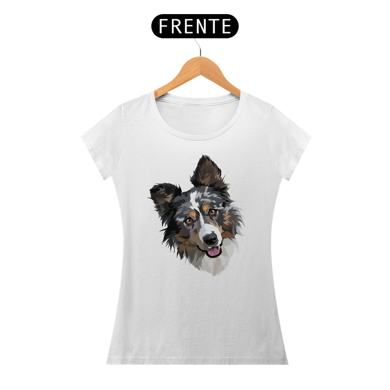 Baby Look Border Collie Realista