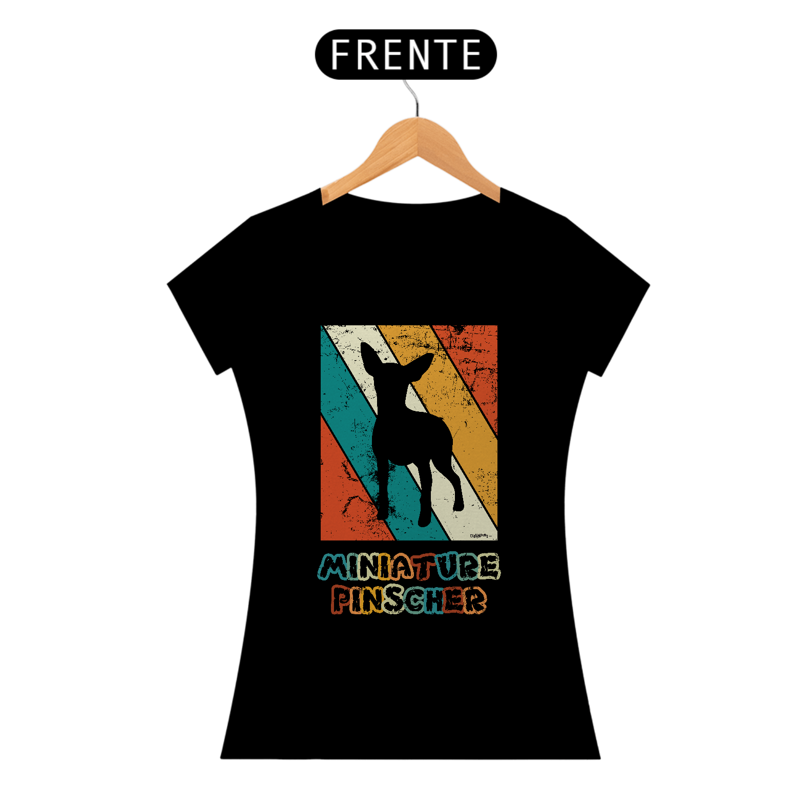 Camiseta Pinscher Miniatura