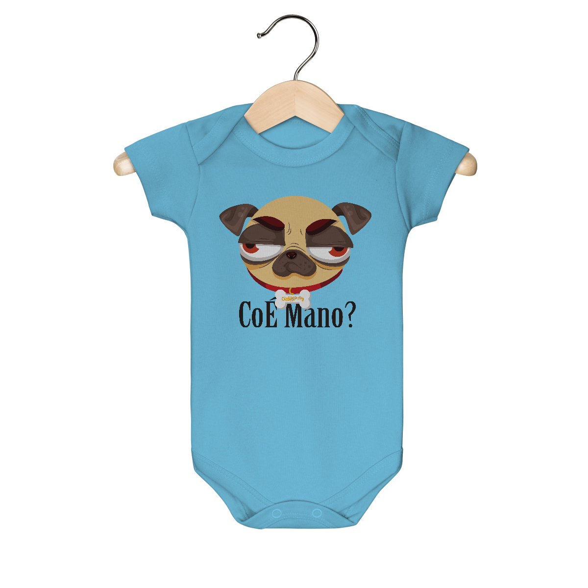 Camiseta Pug CoÉ Mano