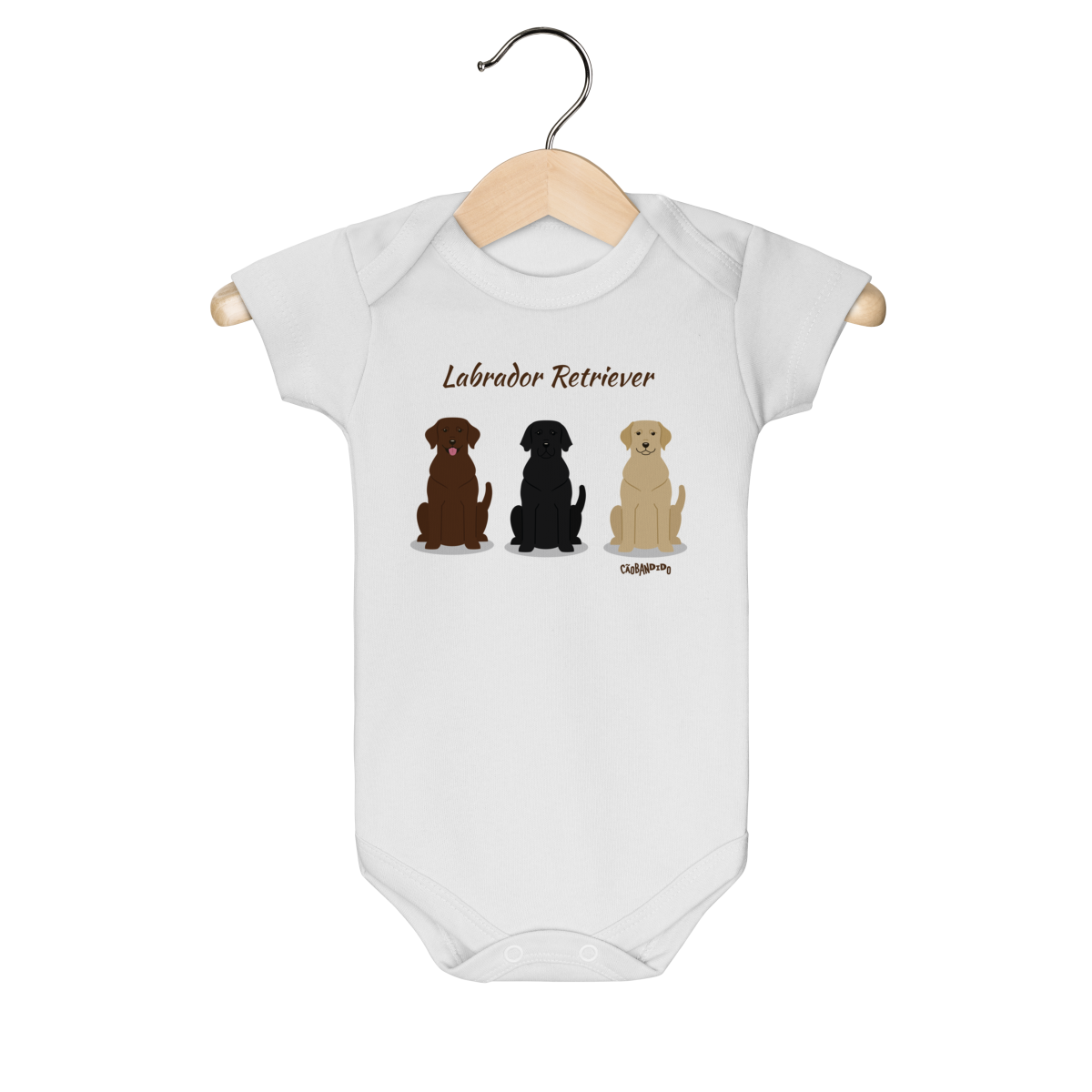 Body Bebê Labrador Todas as Cores