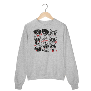 Moletom Blusão Dog Collection