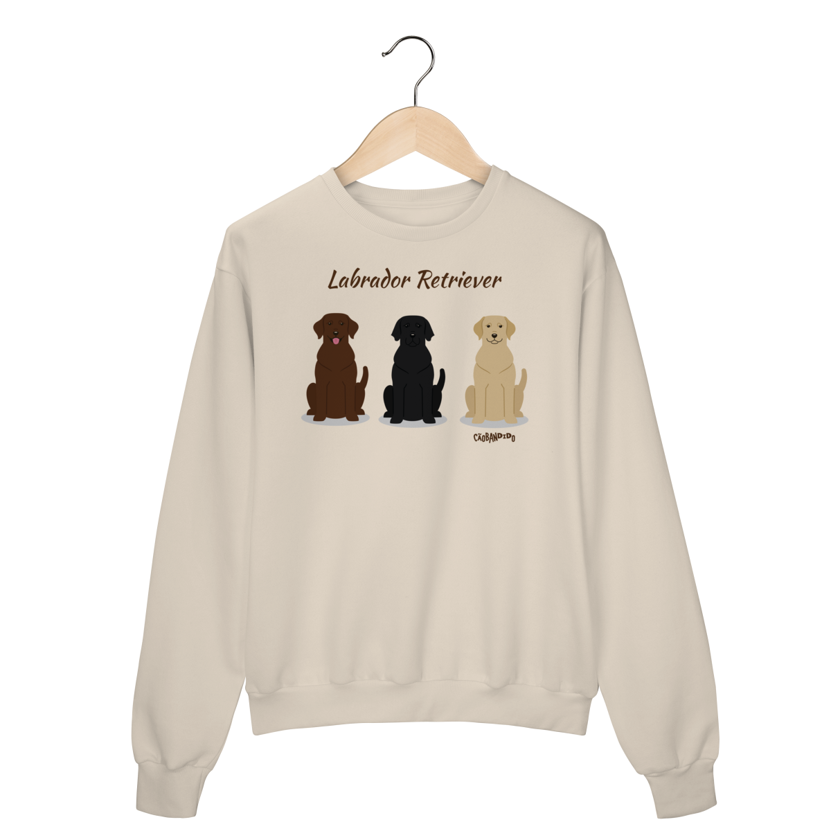 Moletom Blusão Labrador Todas as Cores