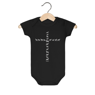 Body Bebê Cachorro Cruz - Amizade Fiel