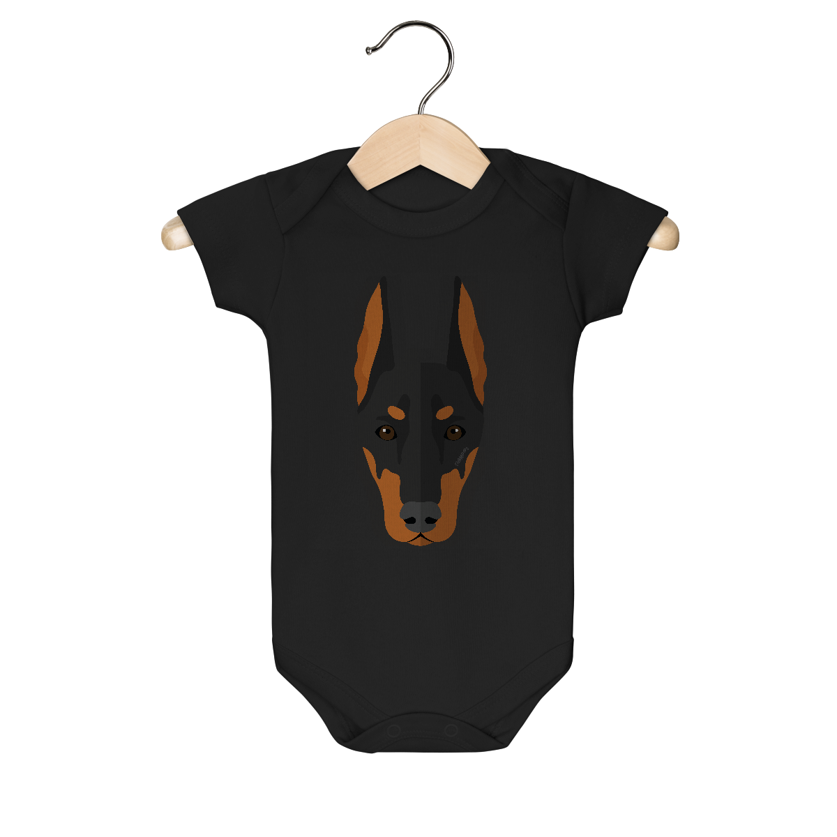 Body Bebê Doberman