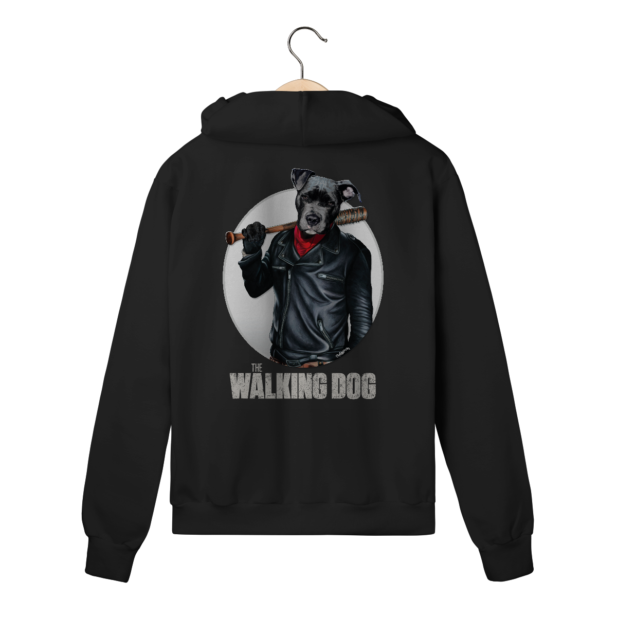 Moletom com Zíper e Capuz - The Walking Dog