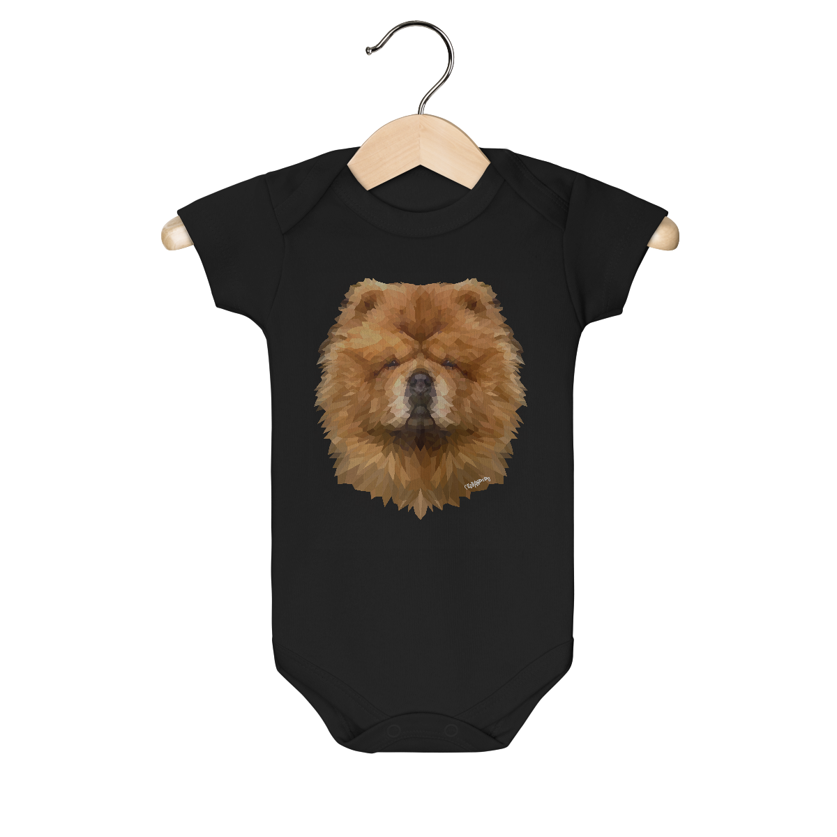 Body Bebê Chow Chow Mosaico