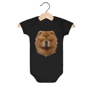 Body Bebê Chow Chow Mosaico