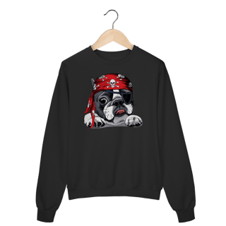 Moletom Blusão Bulldog Francês Pirata