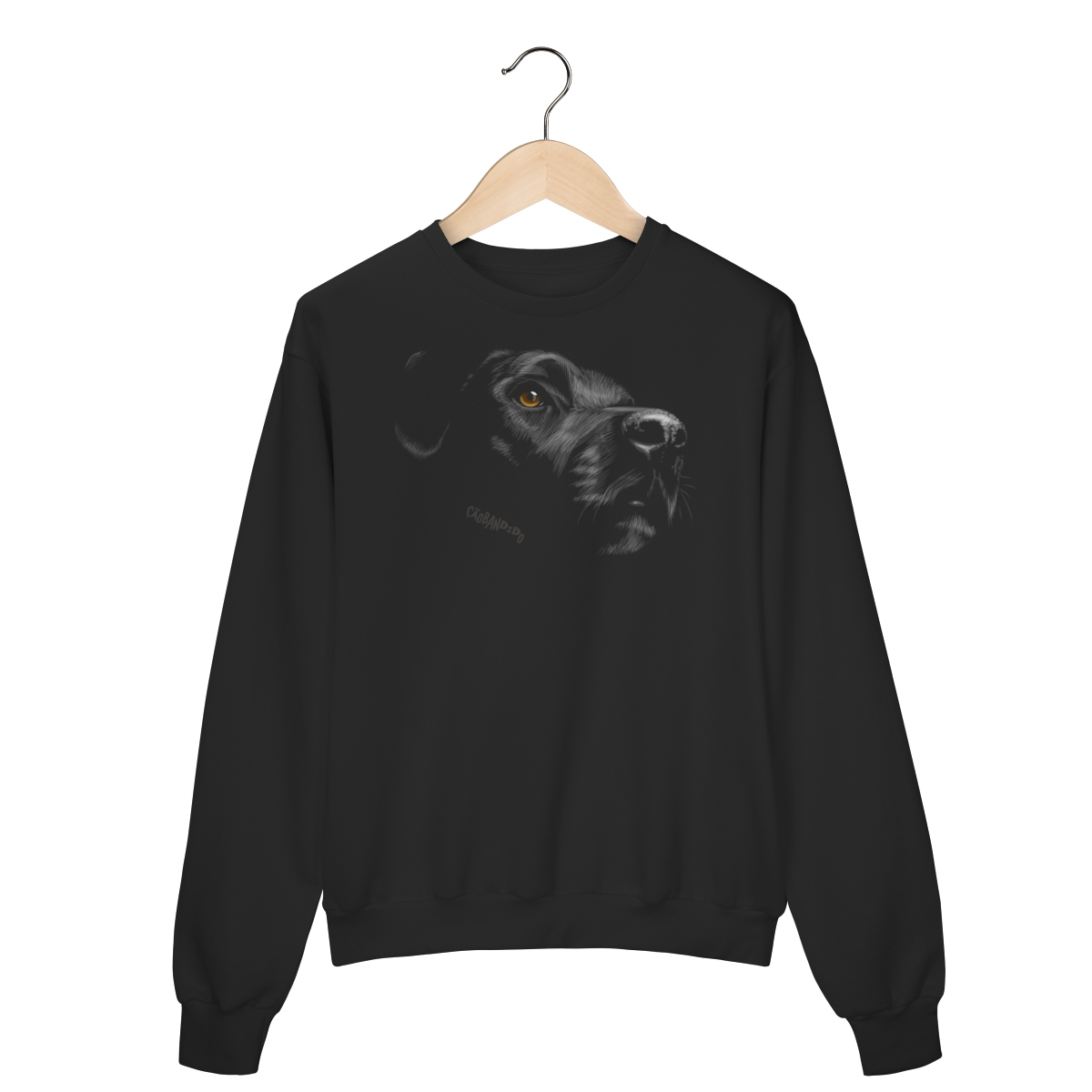 Moletom Blusão Labrador Retriever Preto