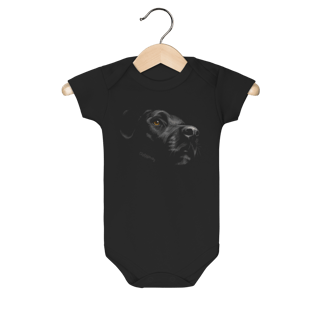 Body Bebê Labrador Retriever Preto