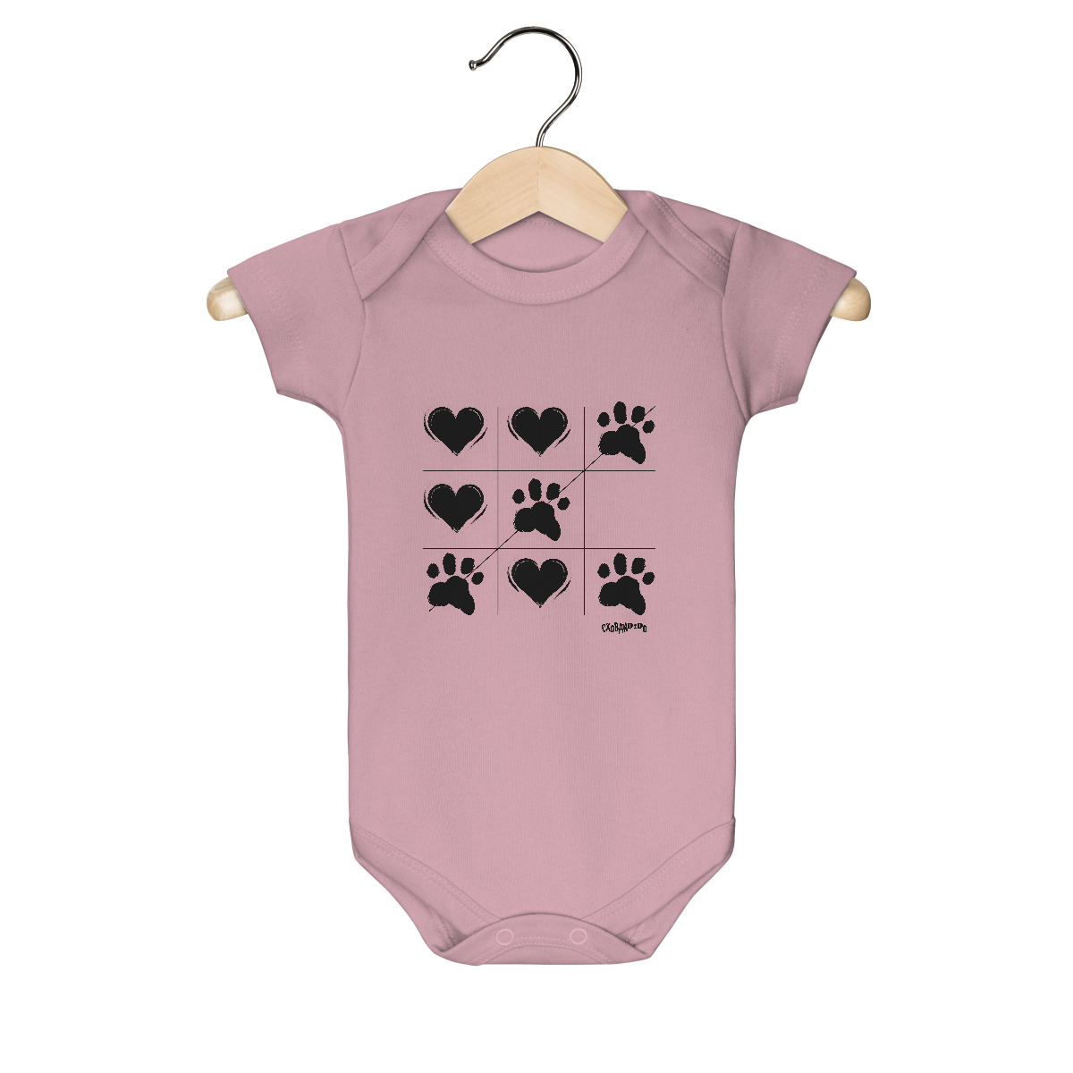 Body Bebê Jogo da Velha