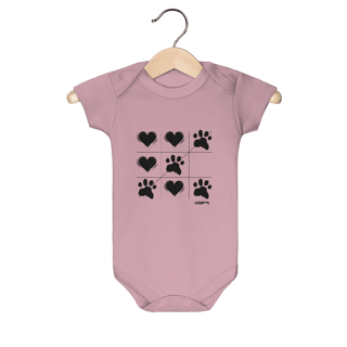 Body Bebê Jogo da Velha