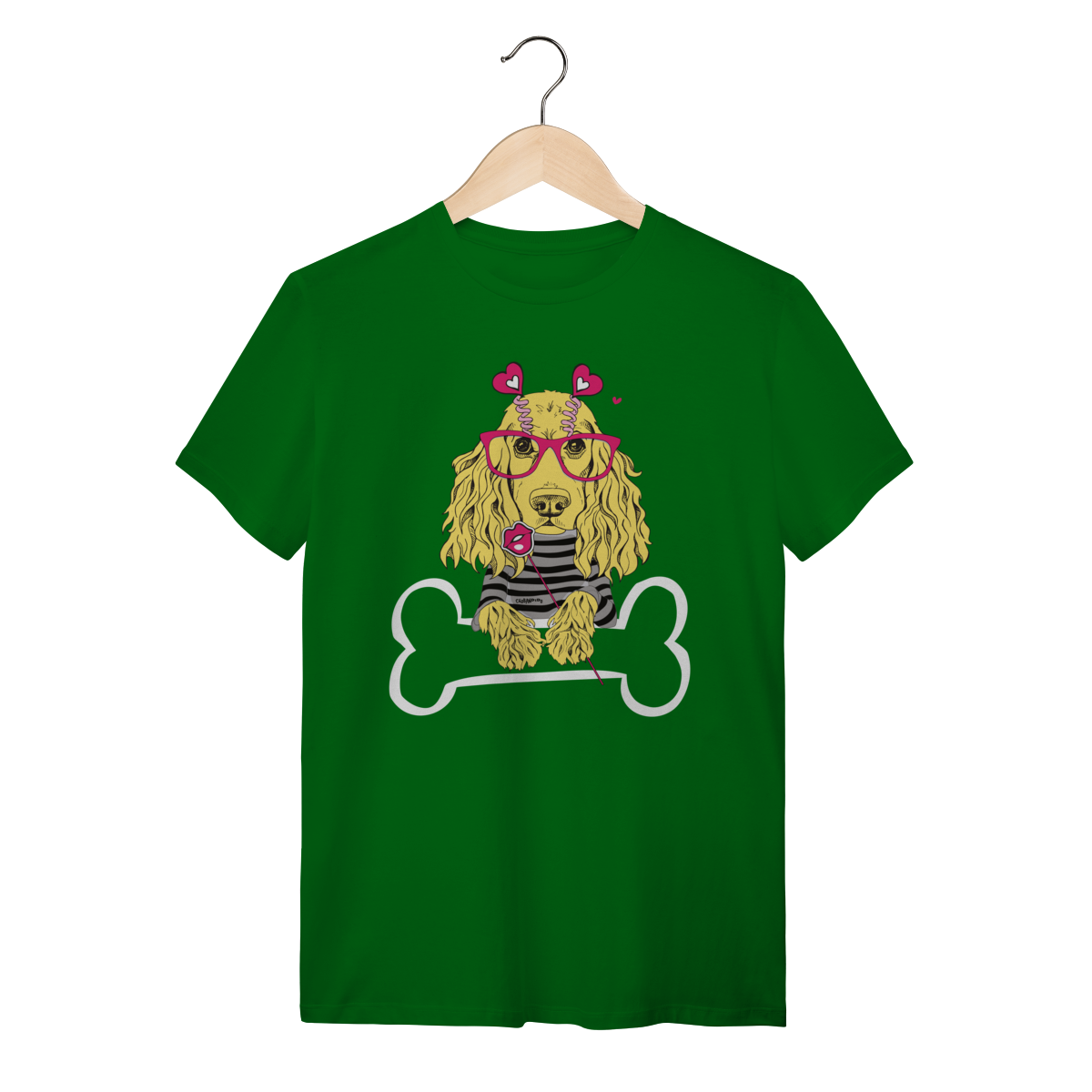 Camiseta Cocker de Óculos