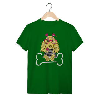 Camiseta Cocker de Óculos