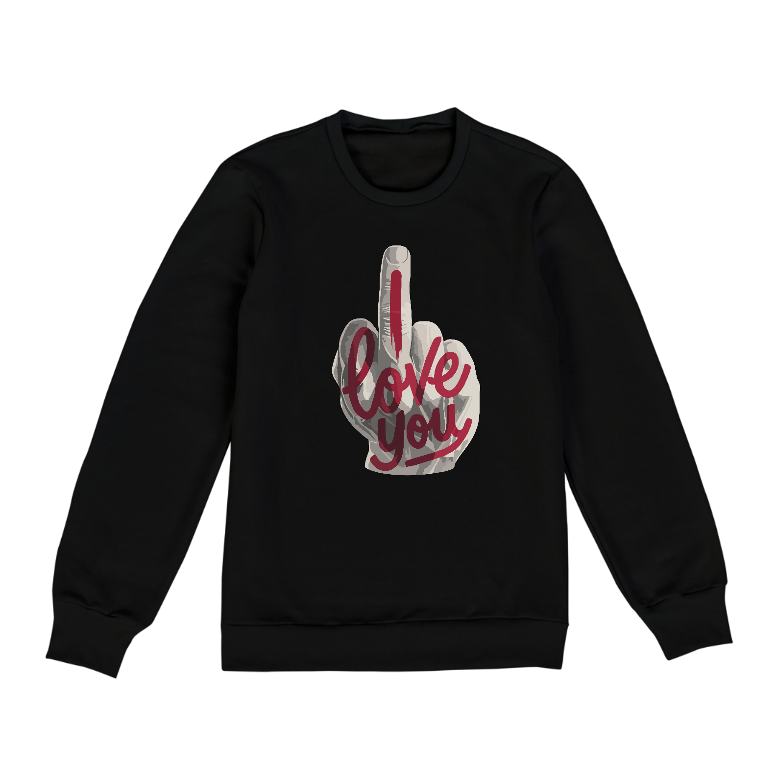 Nome do produto: Moletom I love you