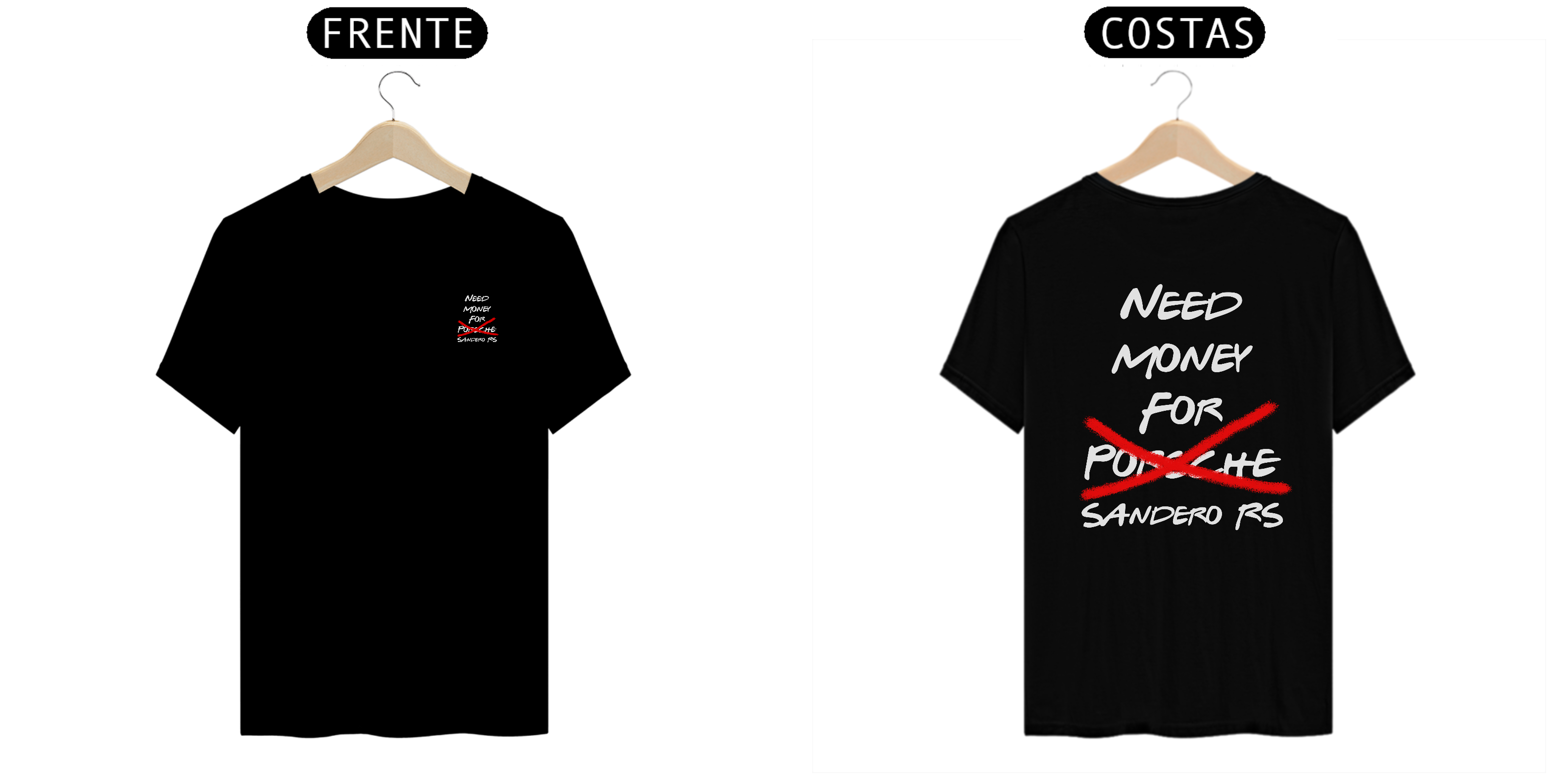 No Massage - Need Money For Sandero ( Black )