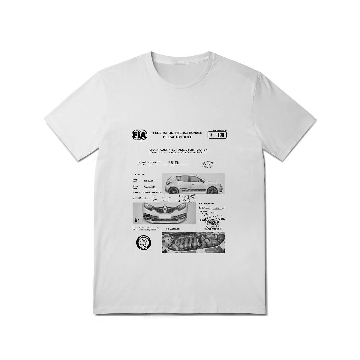 Sandero Homologation White