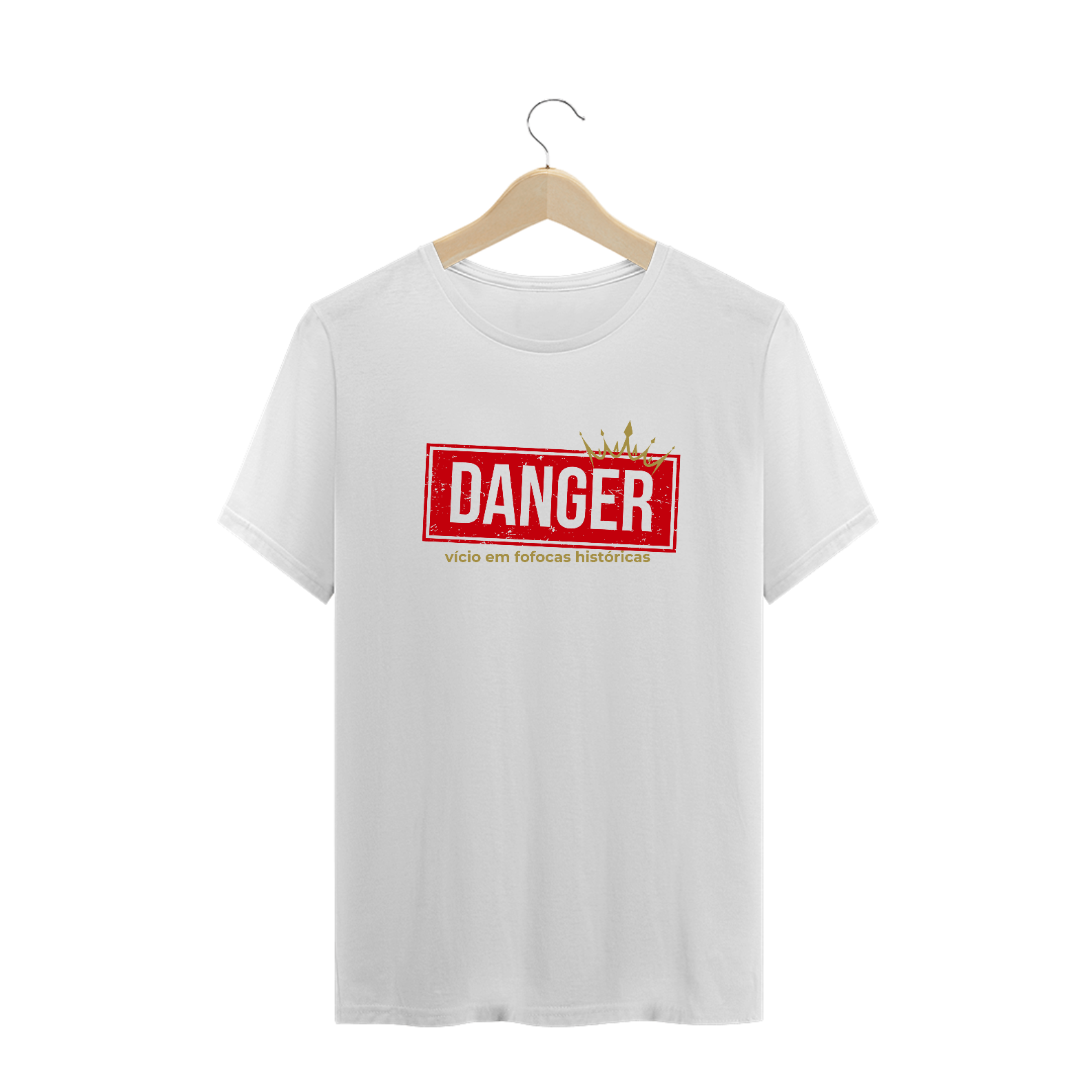 Nome do produto: Camiseta Plus Size - Fofocas Históricas