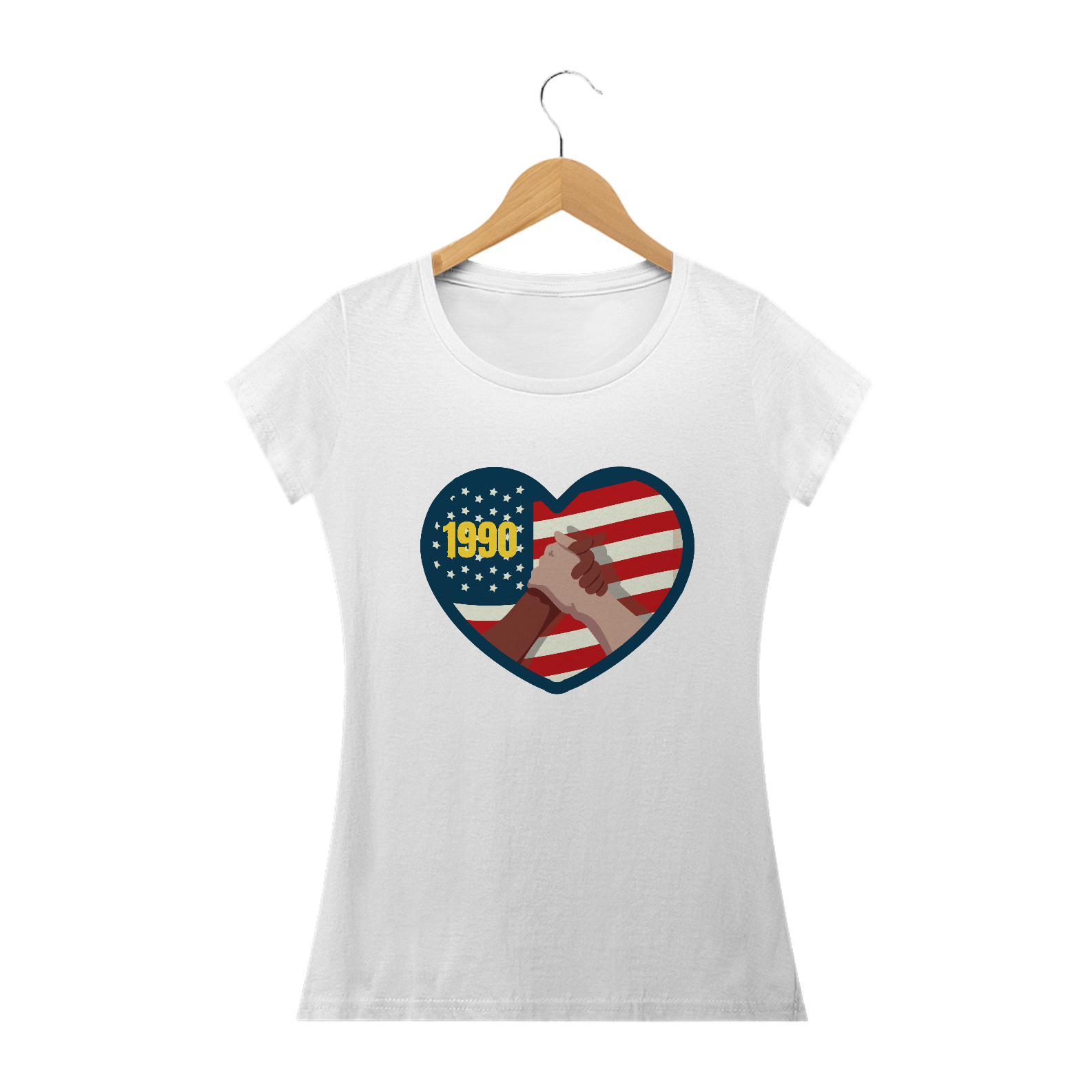 Nome do produto: Camiseta Baby Long - 1990