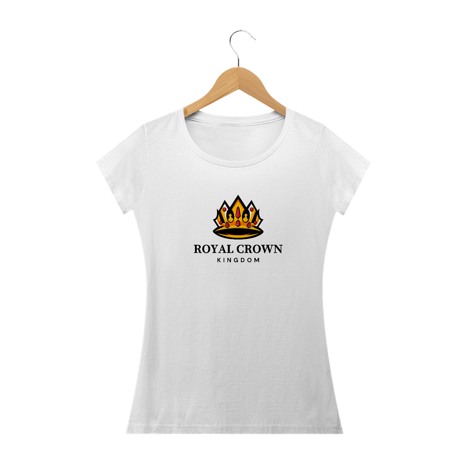 Nome do produto: Camiseta Baby Long - Royal Crown