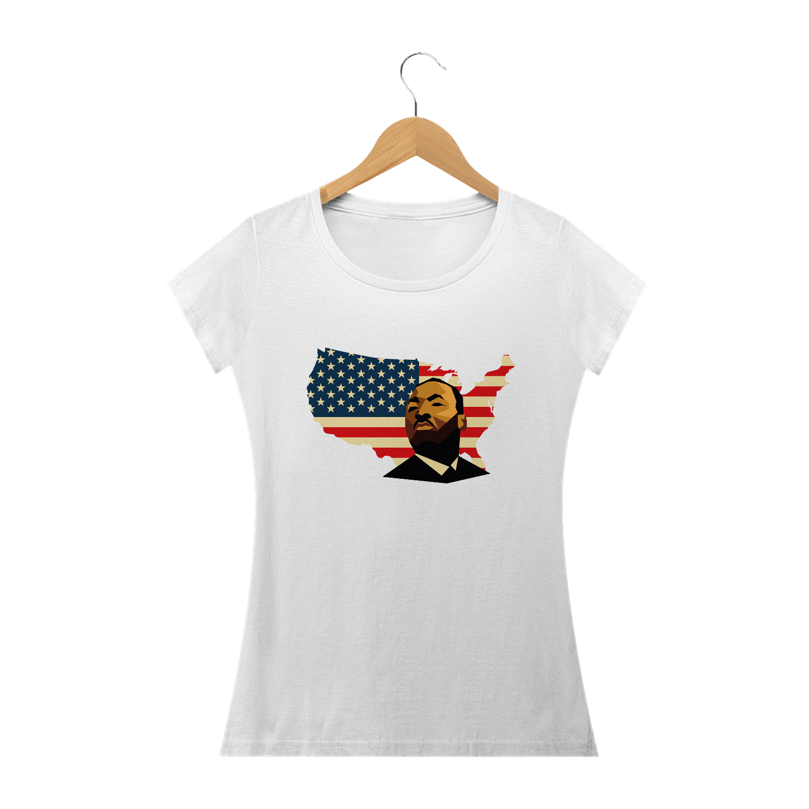 Nome do produto: Camiseta - Martin Luther King Jr. Baby Long