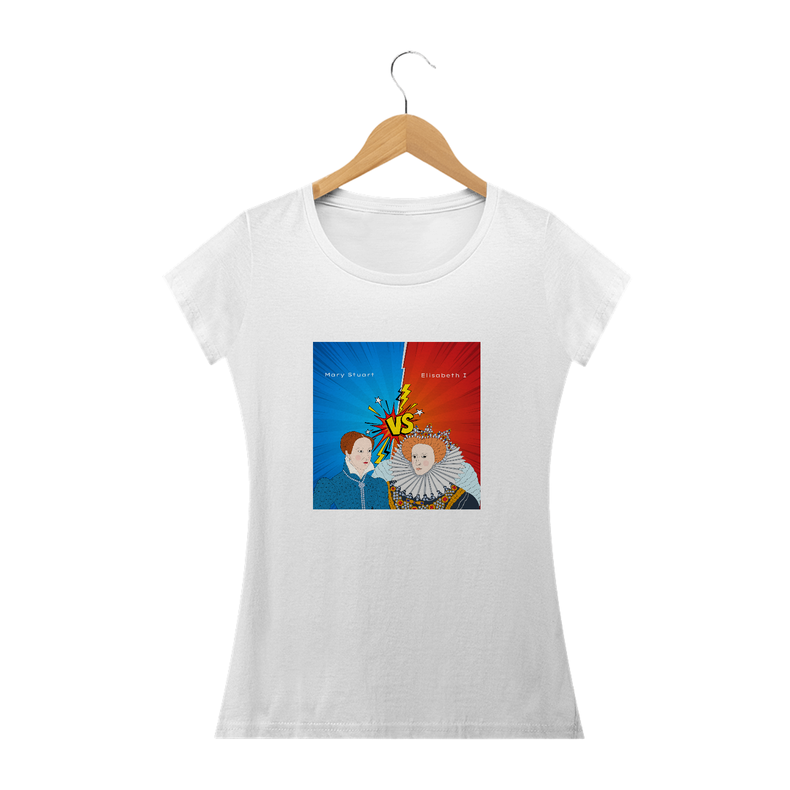 Nome do produto: Camiseta - Batalha de Poderes Nerd - Baby Long