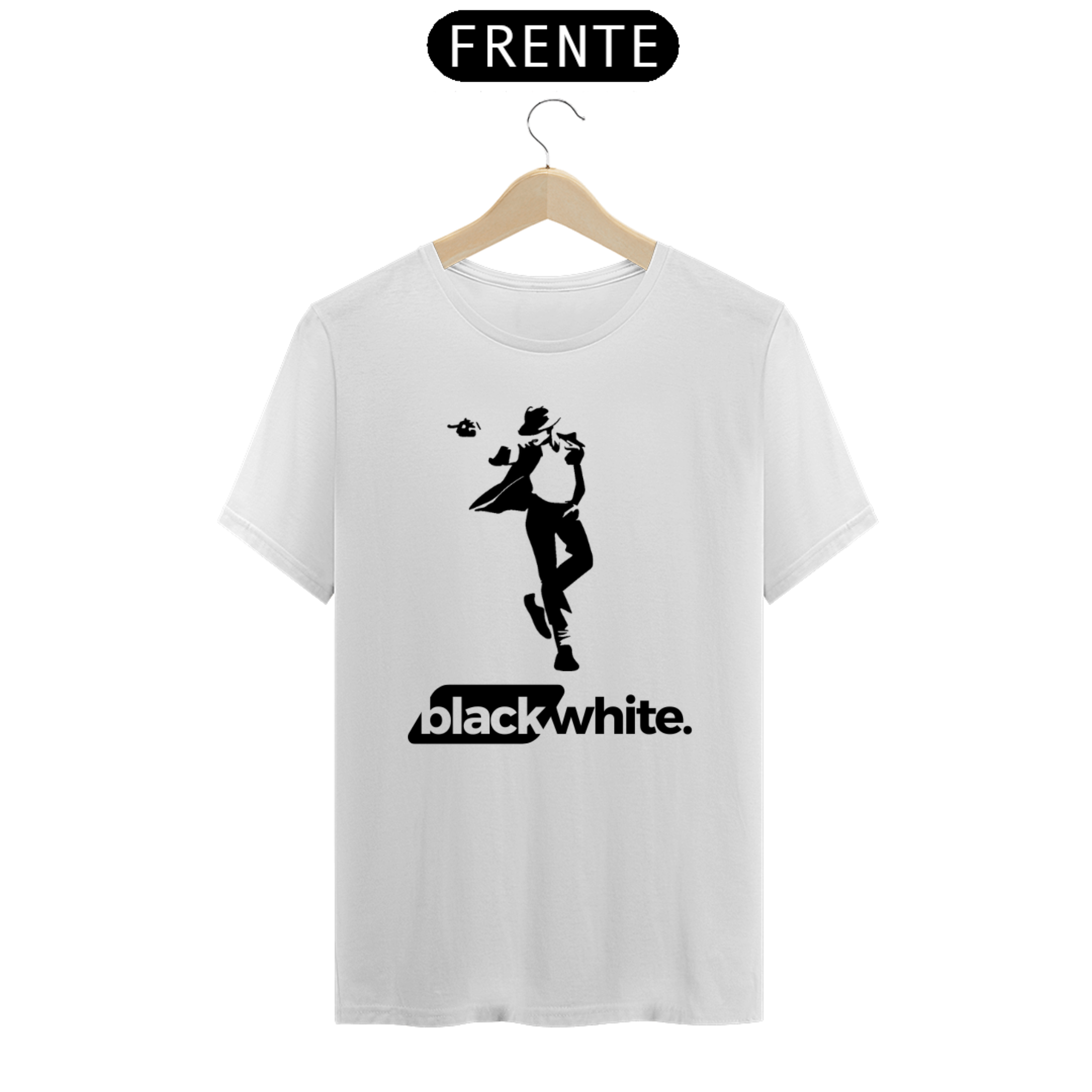 Nome do produto: Camiseta - BlackWhite
