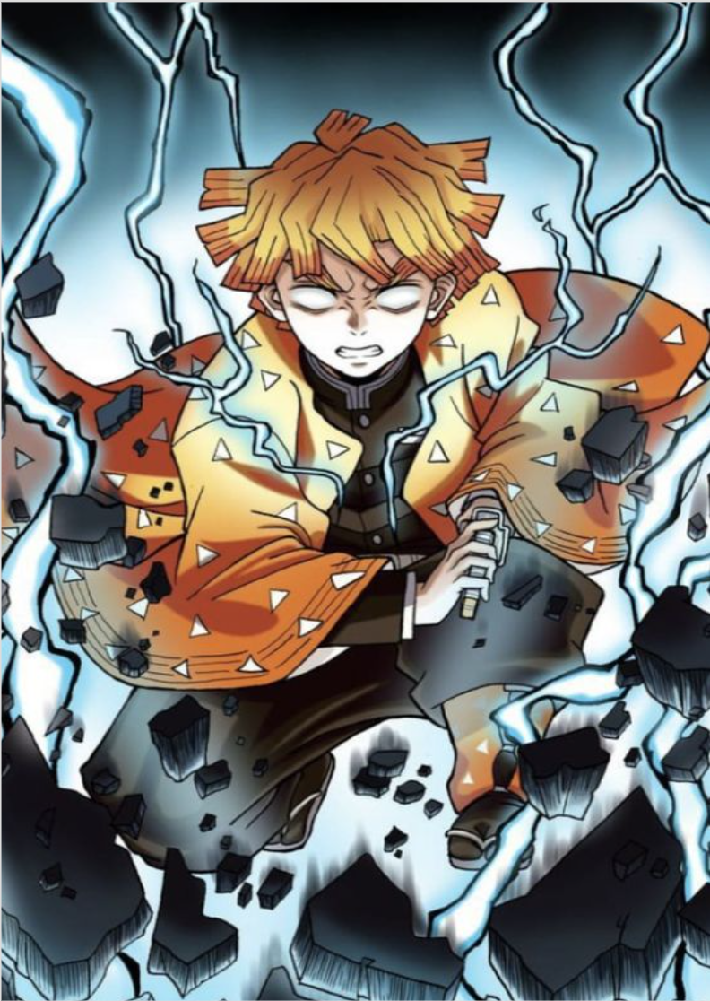 Nome do produto: Pôster Zentsu Agatsuma | Demon Slayer