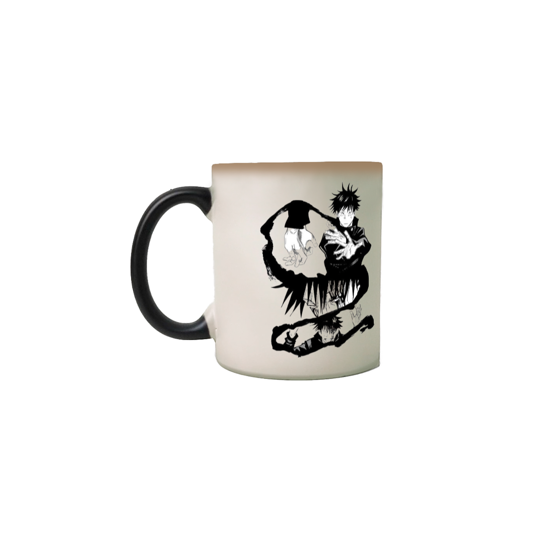 Nome do produto: Caneca Mágica Megumi Fushiguro | Jujutsu Kaisen