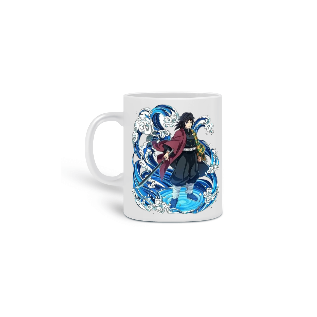 Nome do produto: Caneca Giyu Tomioka | Pilar da Água | Demon Slayer