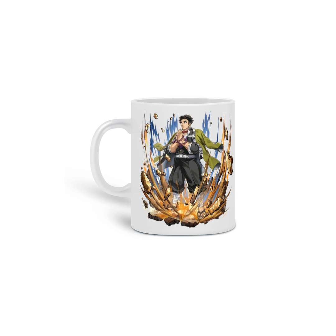 Nome do produto: Caneca Gyomei Himejima | Pilar da Pedra | Demon Slayer