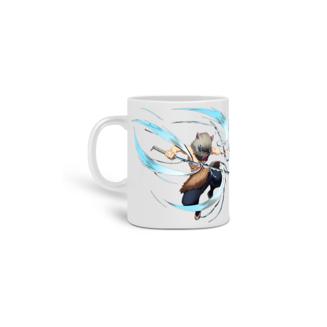 Nome do produto: Caneca Inosuke Hashibira | Demon Slayer