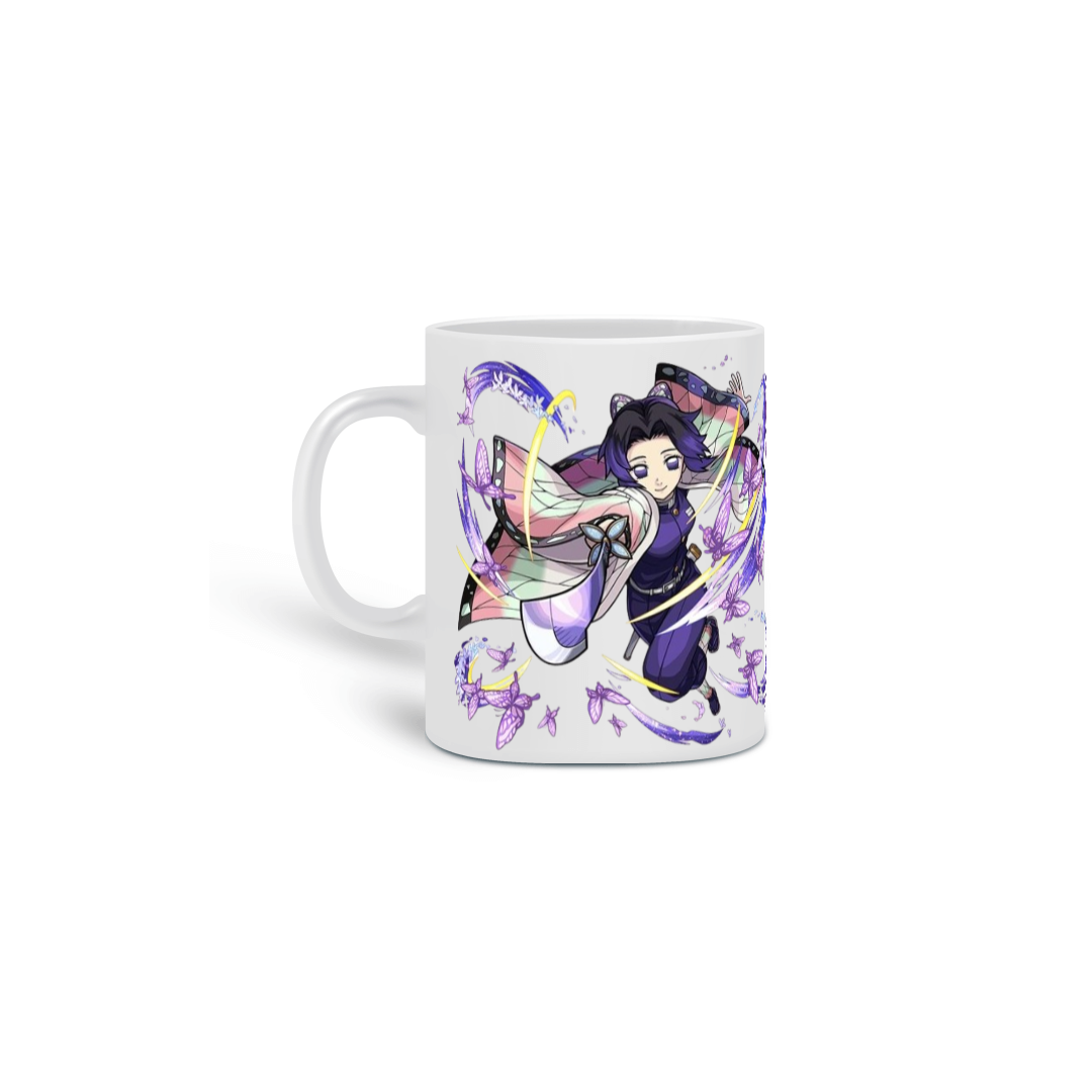 Nome do produto: Caneca Shinobu Kocho | Pilar do Inseto | Demon Slayer