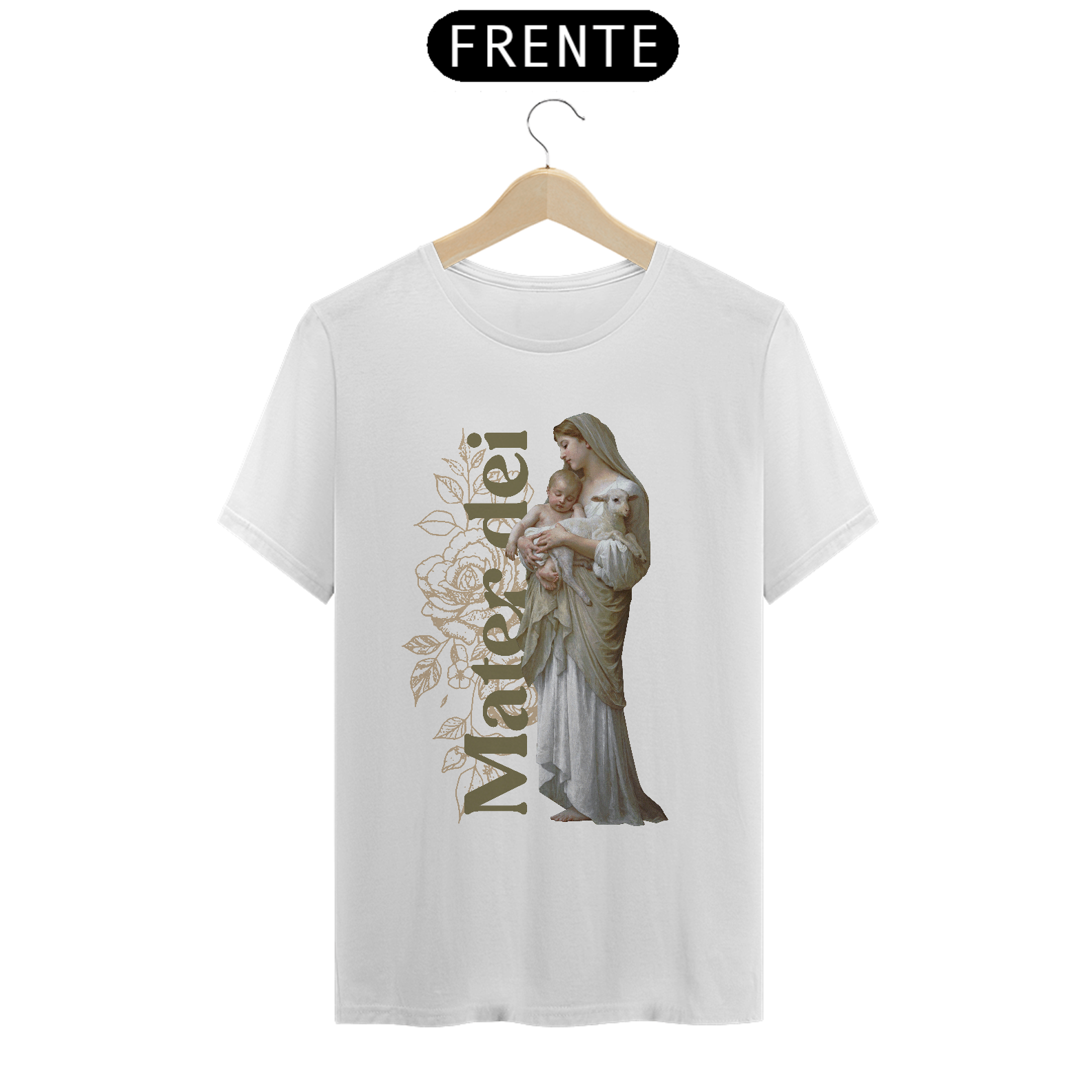 Nome do produto: Camiseta Basic Mater Dei Mãe de Deus