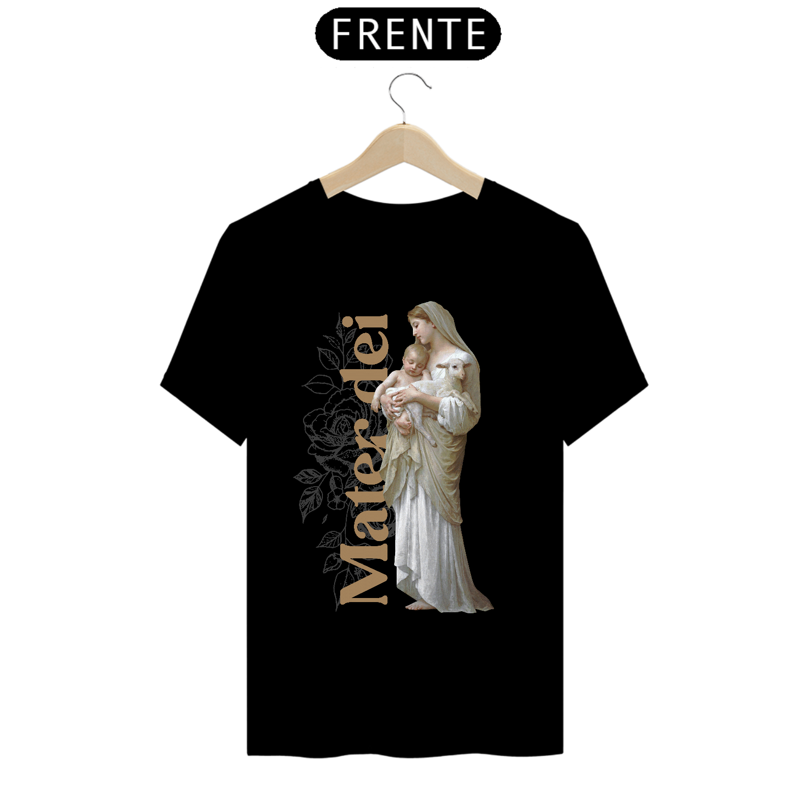 Nome do produto: Camiseta Premium Mater Dei Mãe de Deus