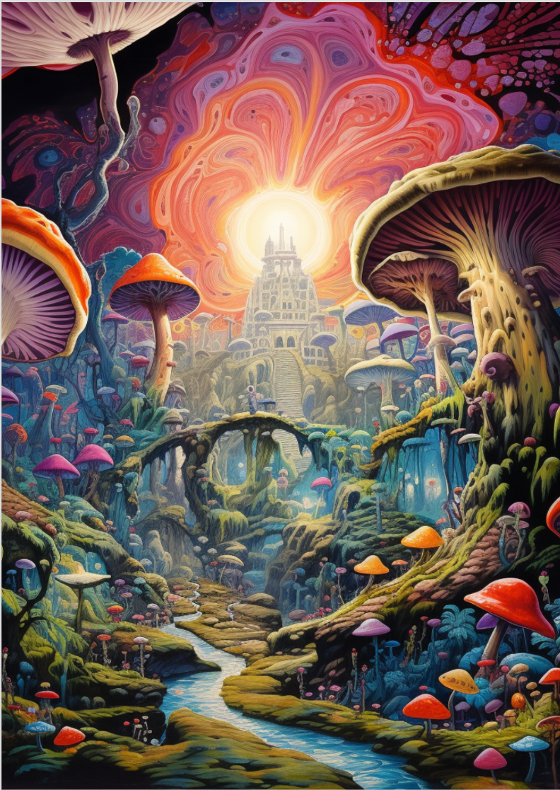 Nome do produto: Poster Psilo Miragem